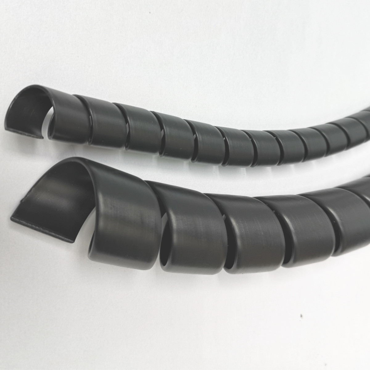 SeKi Gaine Spirale Flexible de 4 à 50 mm - 5 m - Noir - pour
