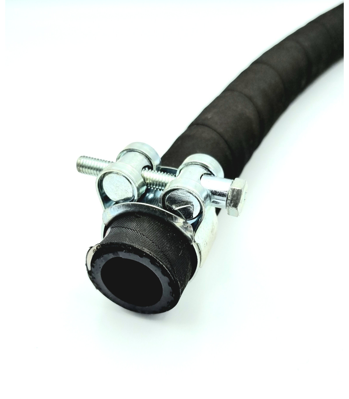 Collier de serrage 2 oreilles pour tuyaux à air comprimé et tous les types  de fluides acier W1 et inox W4 - Easyflex - Easyflex